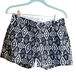 OLD NAVY COTTON SHORTS Black And White SIZE 2